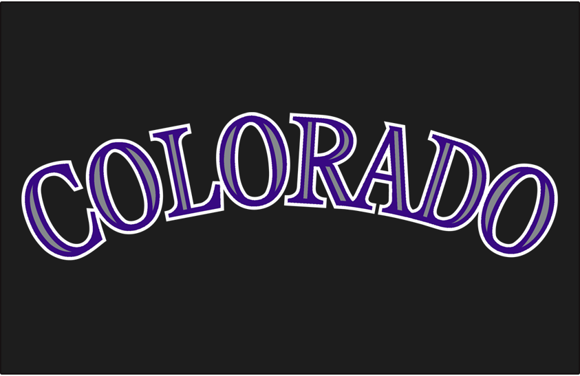 Colorado Rockies 2017-Pres Jersey Logo iron on transfers for fabric